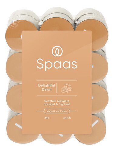 Spaas: geurtheelichten Delightful Da, geurtheelicht Shimmering Smil en 2 andere