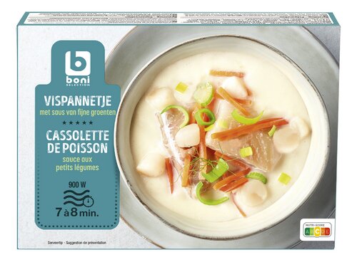 BONI cassolette poisson légumes