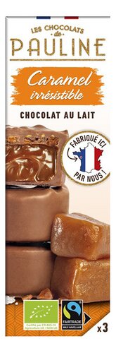 CH. DE PAULINE melk choc.karamel bio