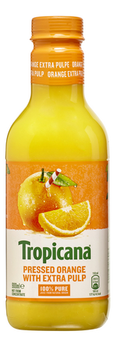 TROPICANA Pressed Orange Extra Pulp