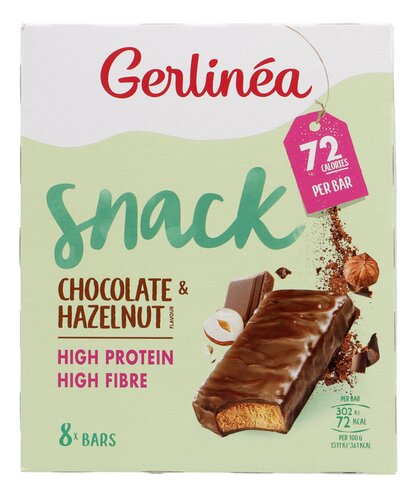 GERLINÉA chocolade-hazelnoot reep