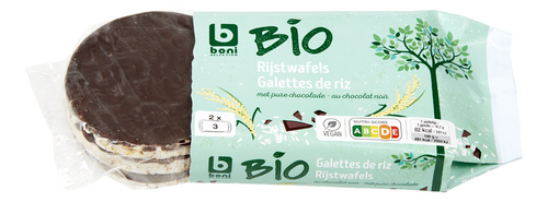 BONI BIO gaufre riz choco.noir UB