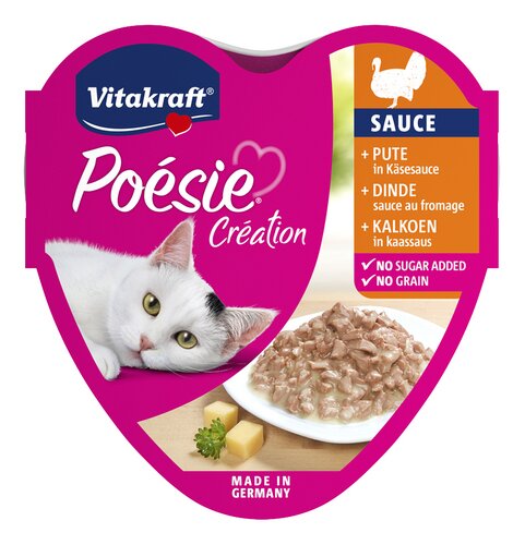 VITAKRAFT nat.voed.kat.kalkoen/kaas