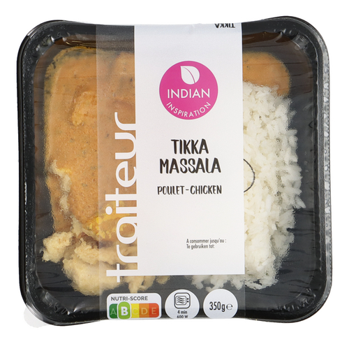 TRAITEUR poulet tikka massala riz