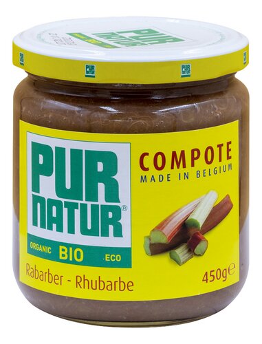 PUR NATUR compote rhubarbe bio UB