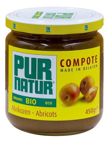 PUR NATUR compote abricots Bio