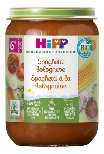 HIPP Spaghetti Bolognaise +8m Bio