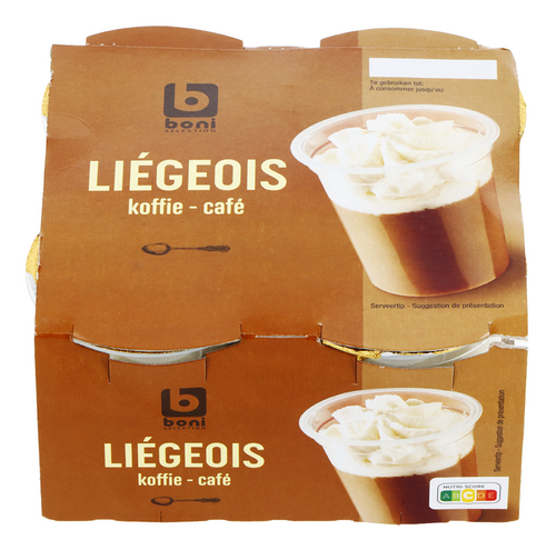 BONI Creme Liégeois Café