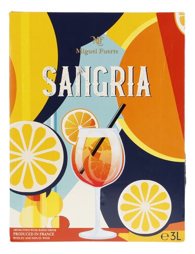 Miguel Fuerte Sangria rood 6% BIB