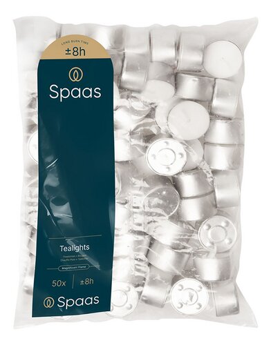 SPAAS theelicht (brandt 8 uur)