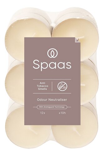 SPAAS maxi theelicht anti-tabak