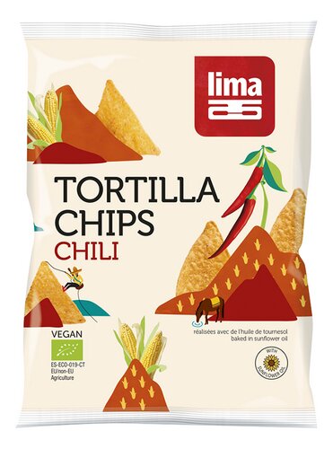 LIMA tortilla chips chili Bio