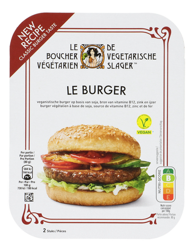 LE BOUCHER VÉGÉTARIEN Le Burger