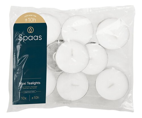 SPAAS theelicht maxi (brandt 10uur)
