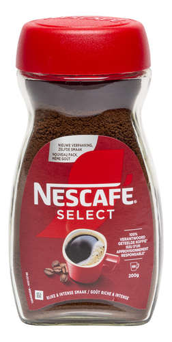 NESCAFÉ SELECT café soluble verre