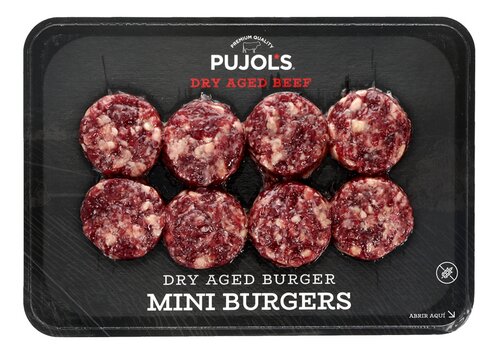 PUJOLS mini burgers dry aged