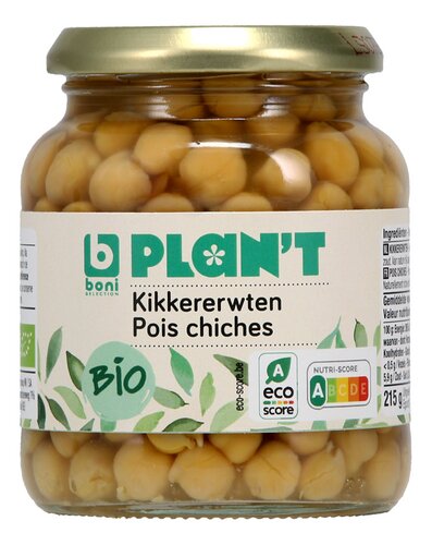 BONI PLAN'T pois chiches Bio