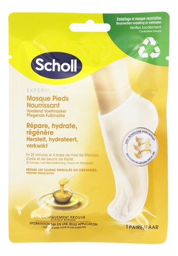 SCHOLL voetmasker Exp.Care Manuka Honey