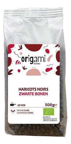 ORIGAMI Haricots Noirs Bio