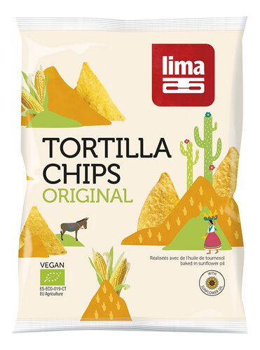 LIMA chips tortilla Original Bio