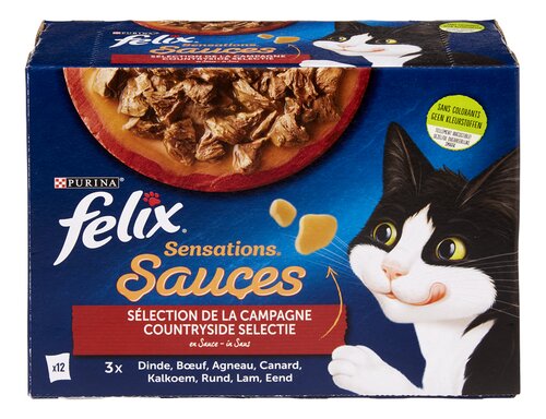 FELIX Sensations paté sauce chat