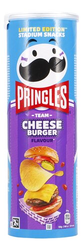 PRINGLES Cheese Burger Flavour