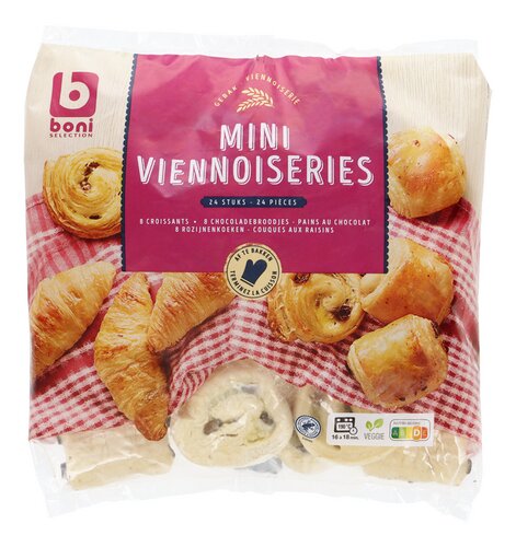 BONI Mini-Viennoiseries 24pc