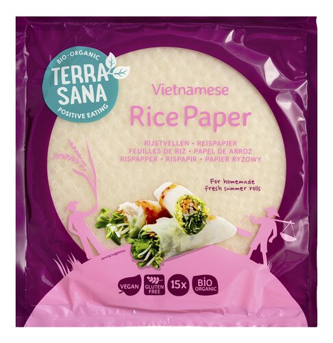 TERRASANA feuilles de riz 15x BIO