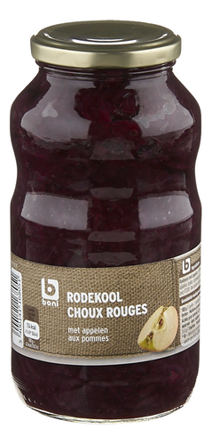BONI rode kool appelen