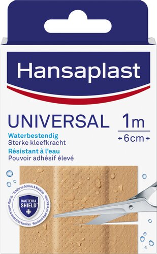 HANSAPLAST pansement Univers. 1mx6cm