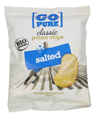GO PURE Classic chips au sel bio