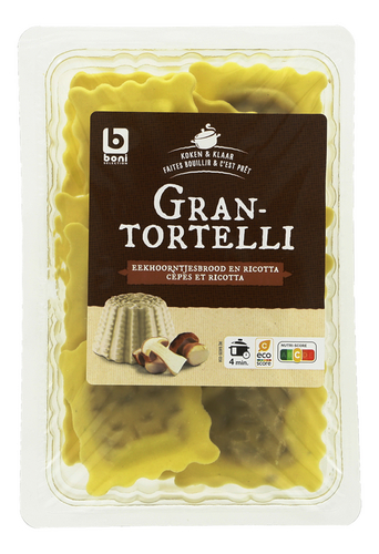 BONI Grantortelli cèpes&ricotta