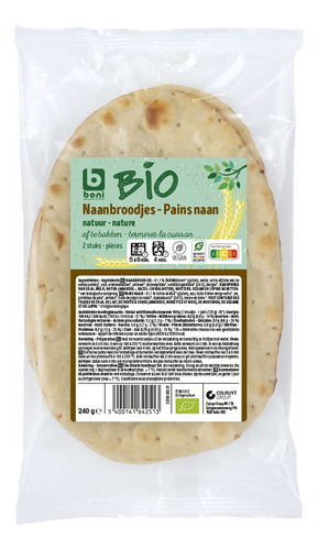 BONI BIO Naanbrood natuur
