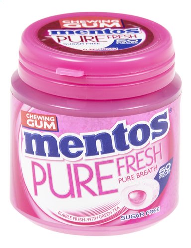 MENTOS PURE FRESH Pure Fresh Bubblefresh 50st