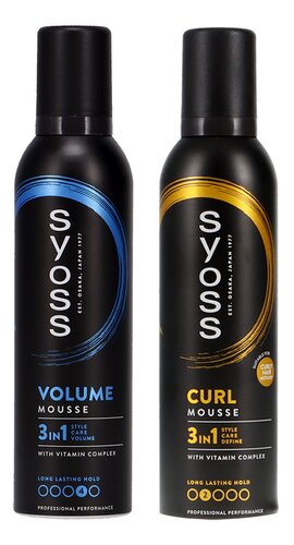 SYOSS mousse curl / volume