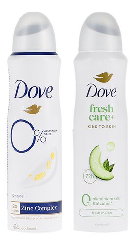 DOVE deo 0% komkommer/original
