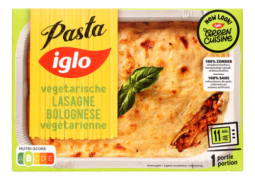 IGLO Lasagne végét.|Bol.