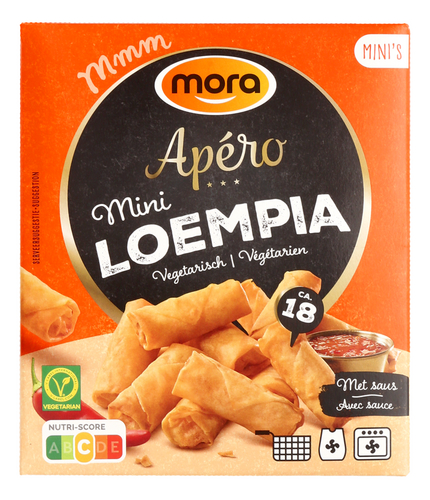 MORA mini loempia apéro 18pc