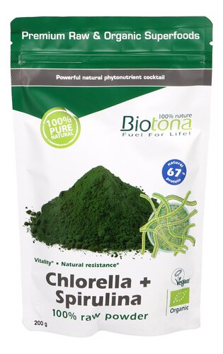 BIOTONA Chlorella+Spirulina Bio