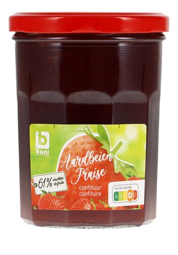 BONI confiture fraises 61%