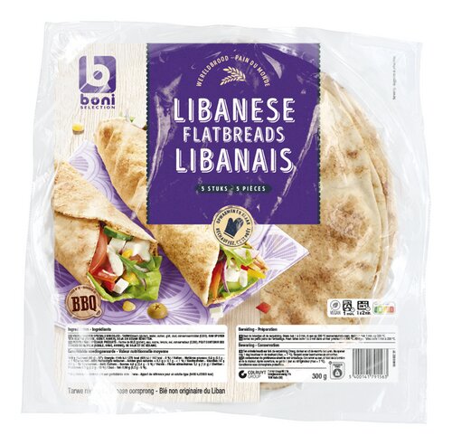 BONI Pain plat libanais