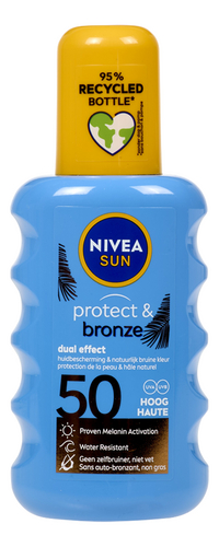 NIVEA SUN Protect&bronze spray F50