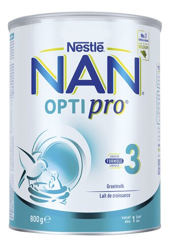 NAN OPTIPRO lait croissance 3 1+an