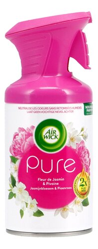 AIR WICK PURE spray jasmijn&pioen