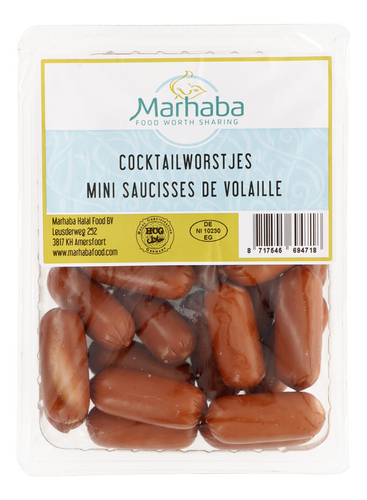 MARHABA cocktailworstjes Halal