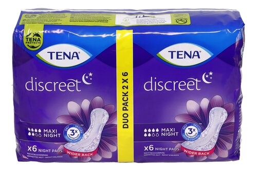 TENA Discreet Maxi Night serv.+