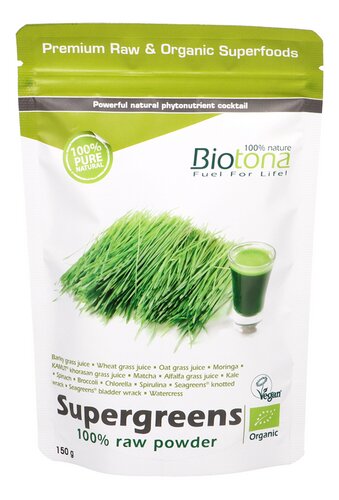 BIOTONA Supergreens poudre Bio