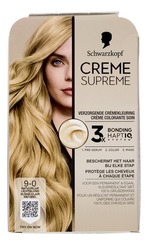 Schwarzkopf Creme Supreme 9-0 Natuurlijk lichtblond