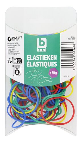 BONI élastiques colorés 50g