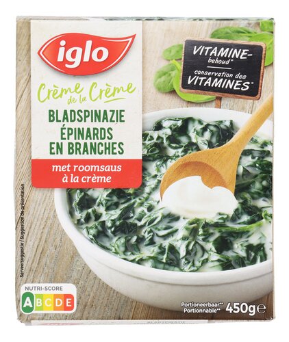IGLO épinard branches à la crème